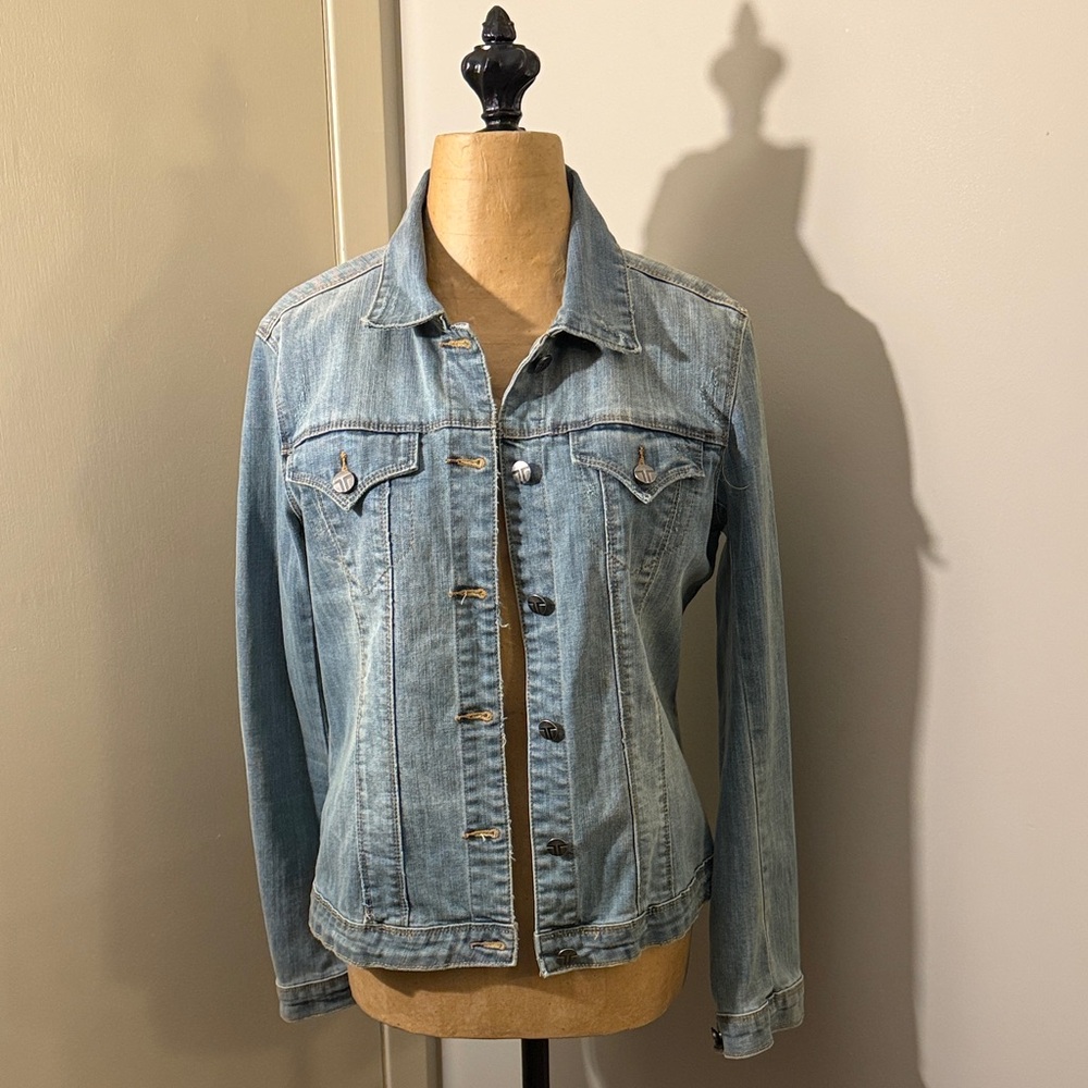 Tractr Light Blue Denim Jean Jacket